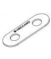 Narrow strip 2 holes zn
