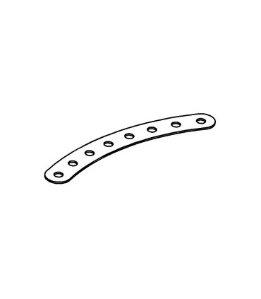 Curved Strip L100mm beige