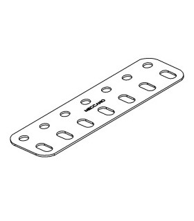 Flat girder 7 holes original meccano yellow