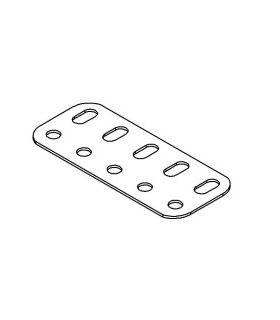 Flat girder 5 holes SS