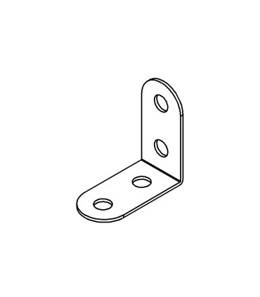 Equerre 90° (25x25mm) zn