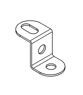 Equerre renversée 12 mm zn