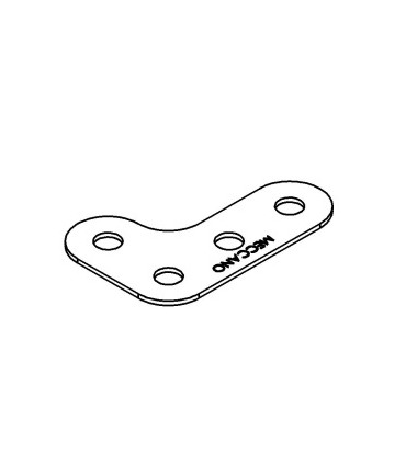 Gousset triple (38x25mm) jaune