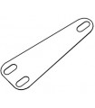 Flexible Triang Plate 2X1 brown