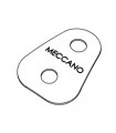 Curved isocele triangular plate zp