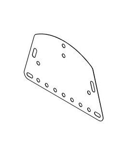 Tunning flexible hood plate black