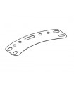 Curved flexible plate black