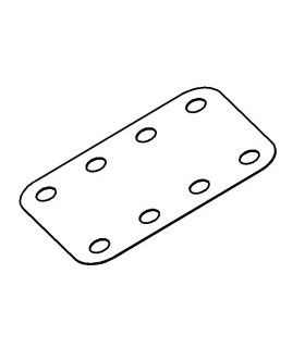 Flexible plate 50 x 40 green   (unavailable)