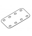 Flexible plate 50 x 40 green   (unavailable)