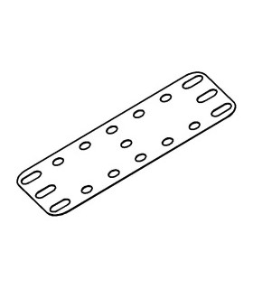 Flexible plate 90 x 40 orange  (unavailable)
