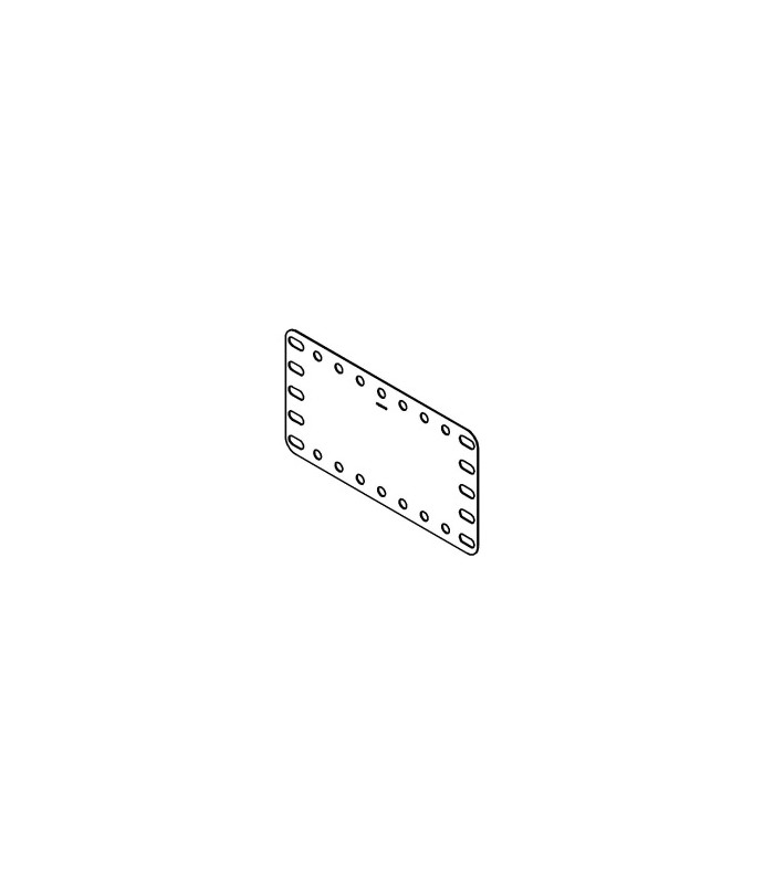Plaque flexible 5x9tr (115x60mm) plastique transparent Plaque flexible 5x9tr (115x60mm) plastique transparent