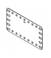 Plaque flexible 5x9tr (115x60mm) plastique transparent Plaque flexible 5x9tr (115x60mm) plastique transparent