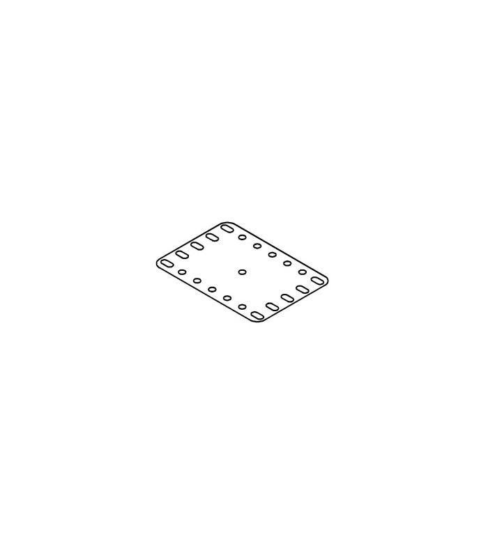 Transparent plastic plate 5 x 7 h Transparent plastic plate 5 x 7 h