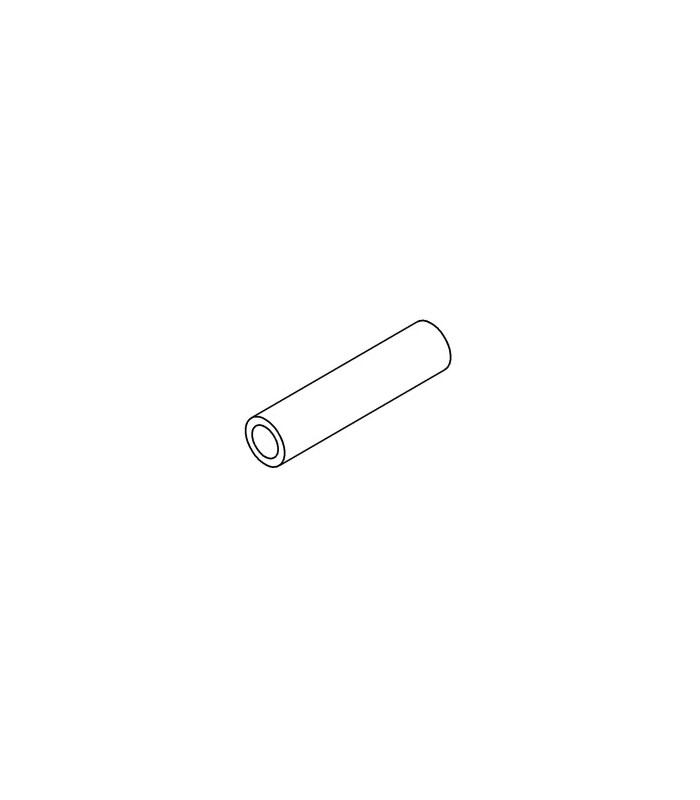Transparent plastic rod connector