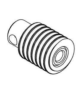 Worm gear brass