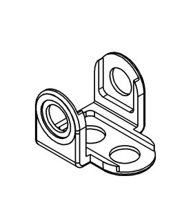 Mj special double angle strip 1x2x1 green