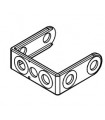 Mj long double bracket 3x2 black