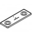 Mj special flexible plate 2 holes red