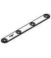 Mj special 4 holes flex strip white