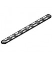 Mj flat strip 9 holes grey