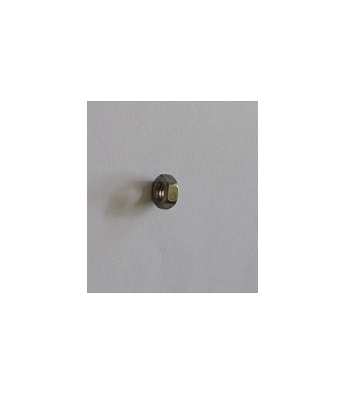 Ecrou Hexagonal aspect Zn M4 3mm Ecrou Hexagonal aspect Zn M4 3mm