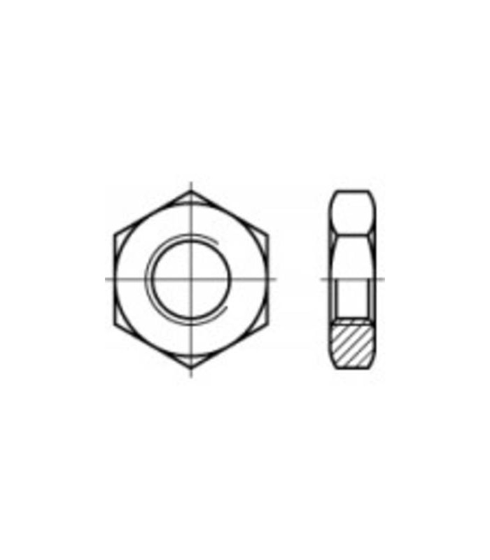 10 Ecrous hexagonaux INOX ép 2mm M3 10 Ecrous hexagonaux INOX ép 2mm M3