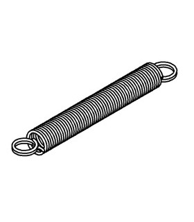 Metal Tension spring black