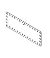 Plaque bande 5 x 17 tr jaune