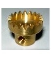 Roue chant 19 dents laiton