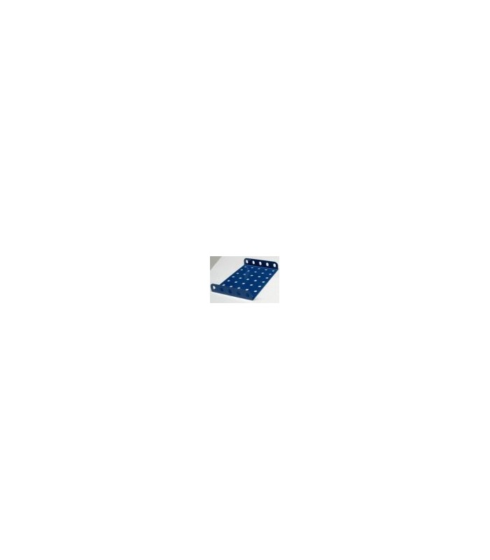 Plaque a rebords 90 x 60 mm bleu     (7 x 5 tr)