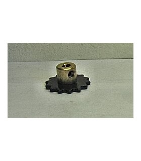 Roue de chaine 14 dents ø 19 mm noir