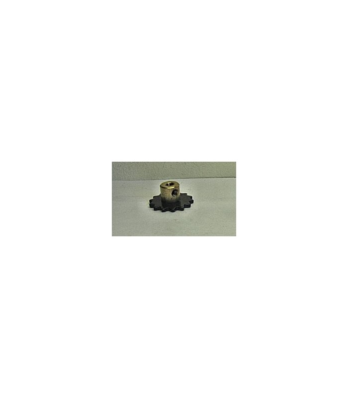Roue de chaine 14 dents ø 19 mm noir Roue de chaine 14 dents ø 19 mm noir