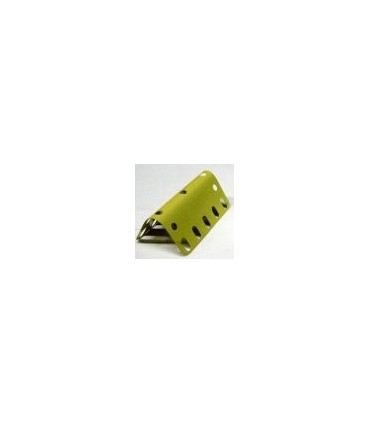 Plaque cintree en u jaune