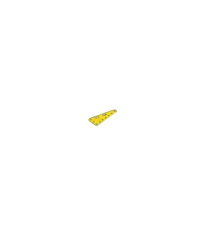 Plaque flex triang. 90 x 40 mm metal jaune Plaque flex triang. 90 x 40 mm metal jaune