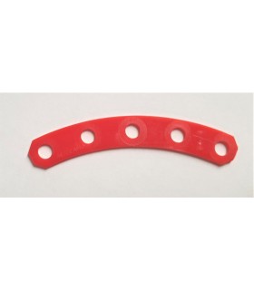Bande étroite flexible incurvée 5tr plastique rouge
