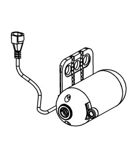 Mj battery container for motion control motor aluminum grey