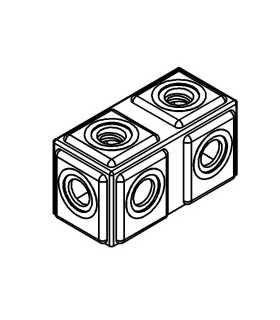 Mj double cube 2x1 khaki