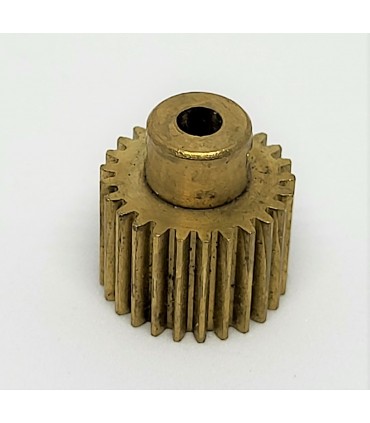 Pinion 25 th ø19mm w.13 mm brass