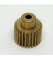 Pinion 25 th ø19mm w.13 mm brass