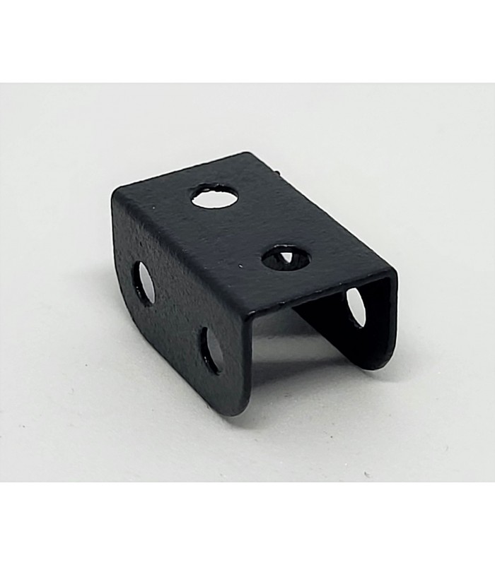 Flanged Plate 2x1 h (26x12 mm) charcoal grey Flanged Plate 2x1 h (26x12 mm) charcoal grey