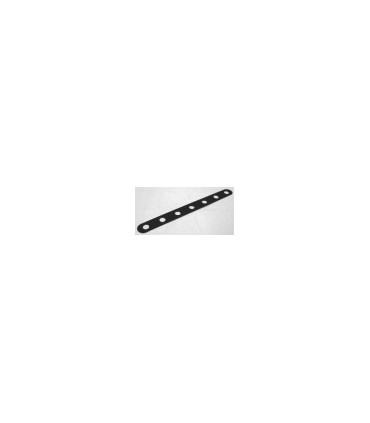 Bande etroite 7 trous gris