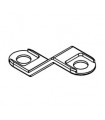 Mj reversed angle bracket 135 ° 3 hole blue