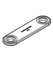 Mj special 2 holes flex strip black