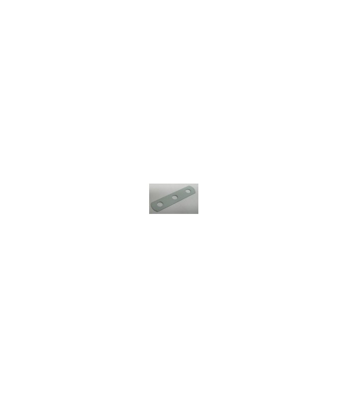 Bande etroite 3 trous gris Bande etroite 3 trous gris