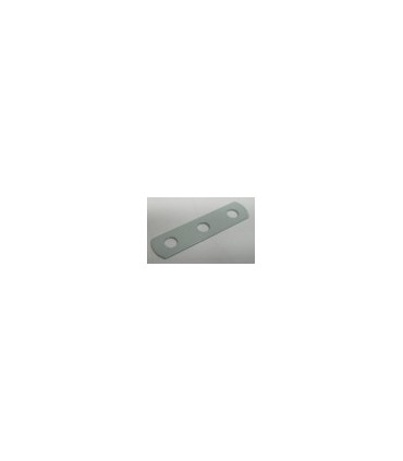 Bande etroite 3 trous gris