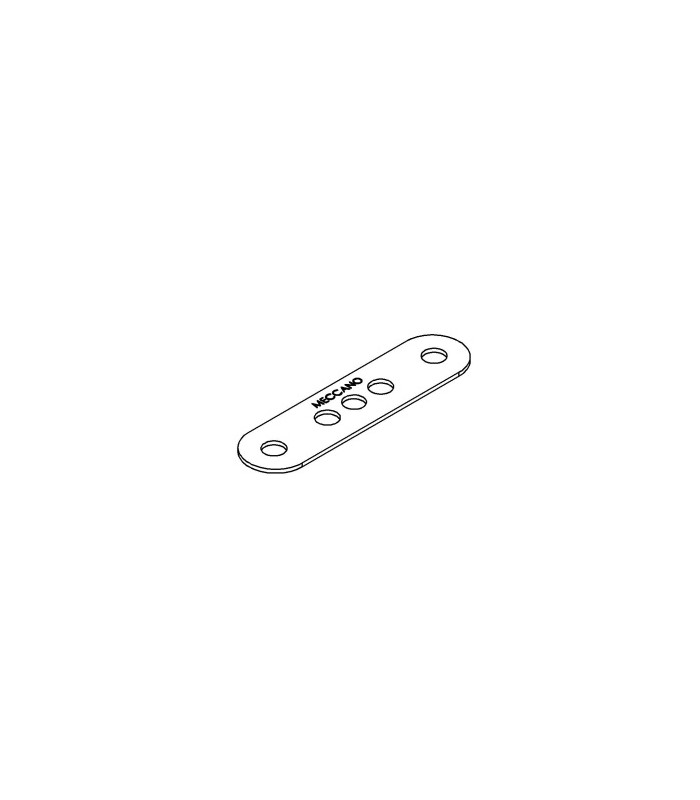 Strip 4 holes + center hole red Strip 4 holes + center hole red