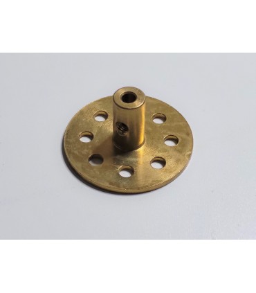 Roue barillet 8 trous D39mm long moyeu laiton