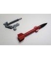Meccano rocket launcher original part from the 80s