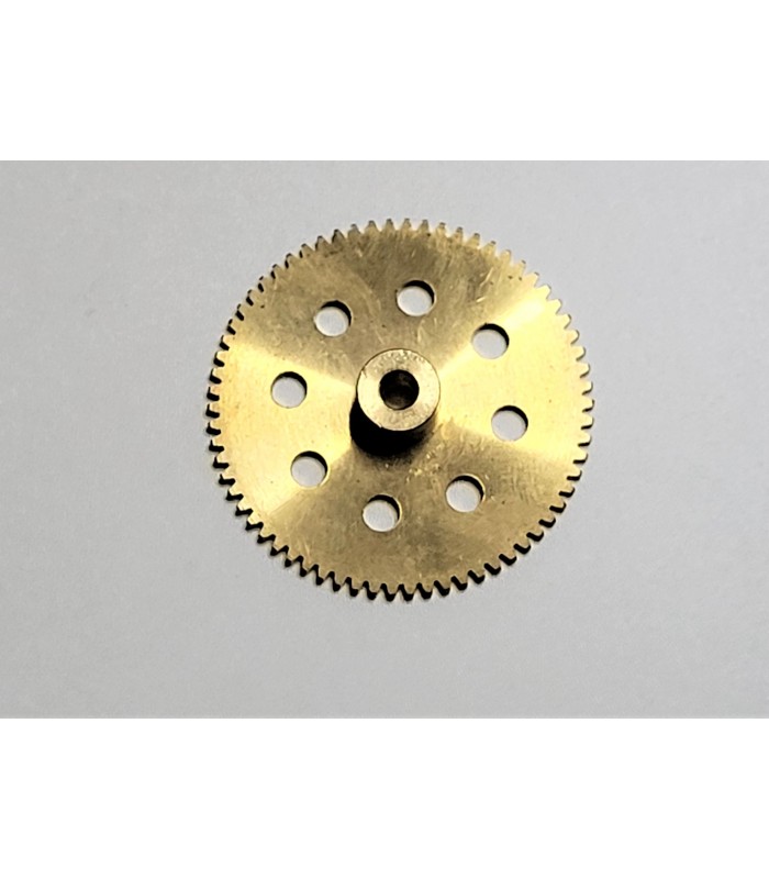 Gear wheel 8 holes 66 teeth brass