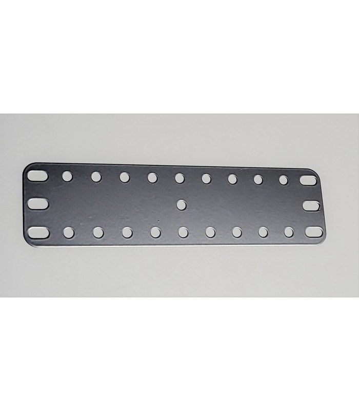 Metal flexible plate 3x11h (140x40mm) silver grey Metal flexible plate 3x11h (140x40mm) silver grey